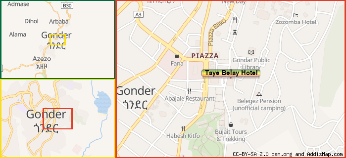 Map: How to find us.