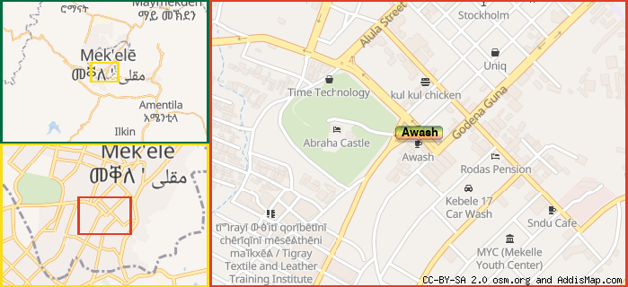 Map: How to find us.