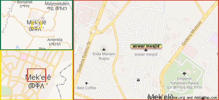 Map: How to find us.