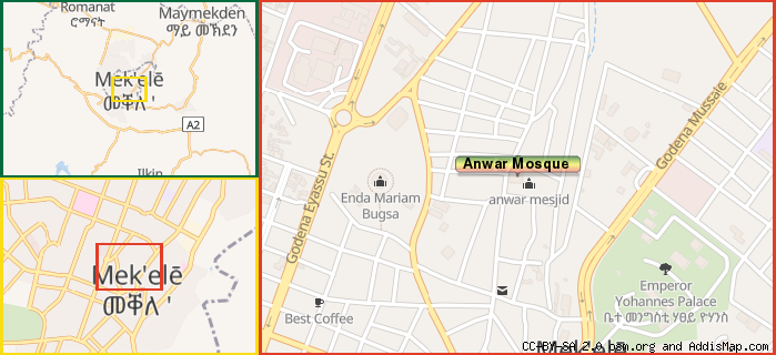 Map: How to find us.
