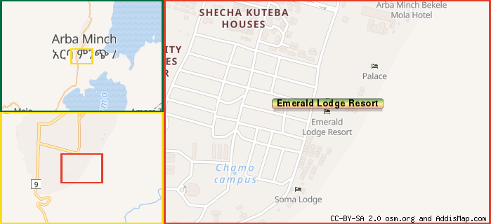 Map: How to find us.