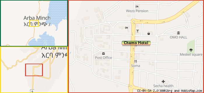 Map: How to find us.