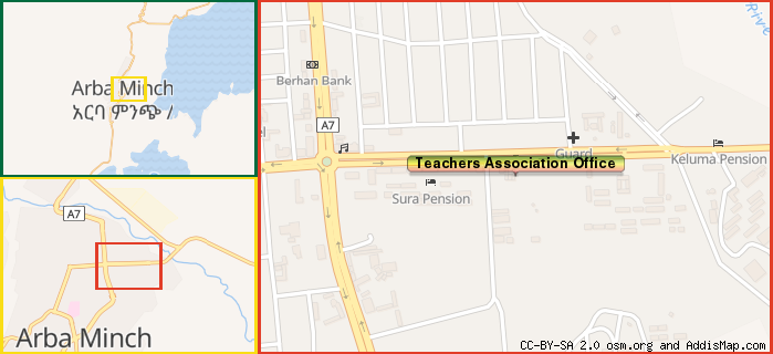 Map: How to find us.