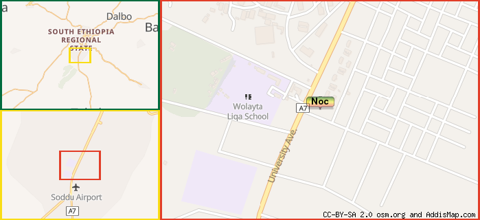 Map: How to find us.
