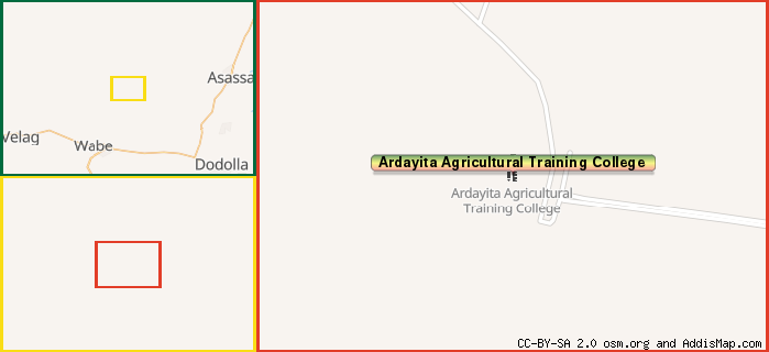 Map: How to find us.