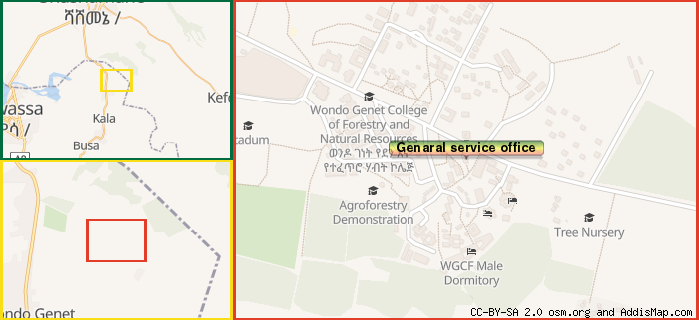Map: How to find us.
