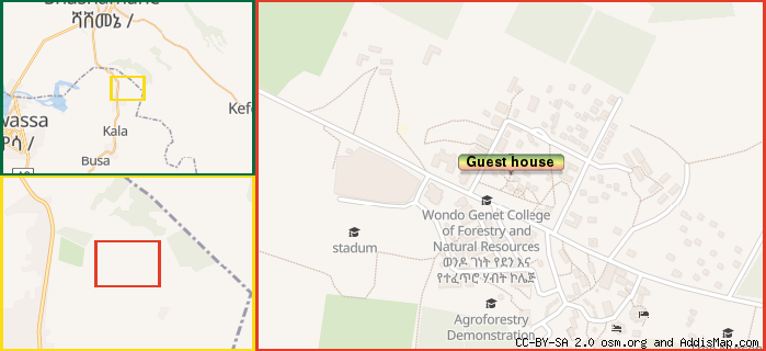 Map: How to find us.