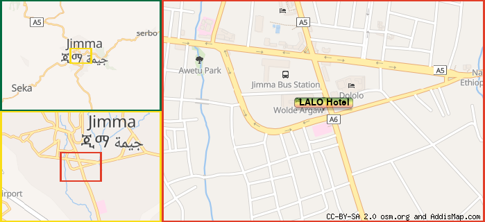 Map: How to find us.