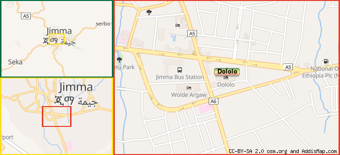 Map: How to find us.