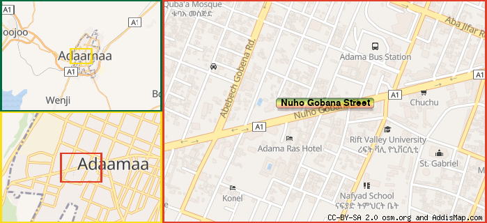Map: How to find us.