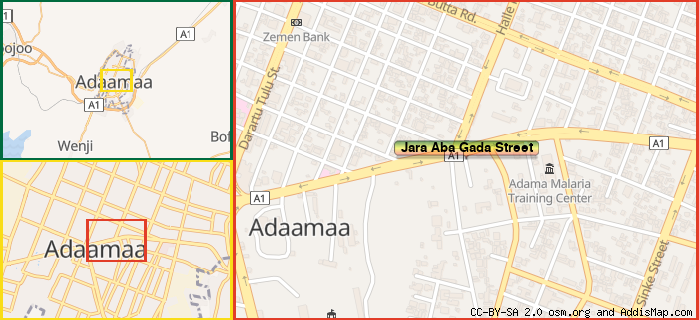 Map: How to find us.