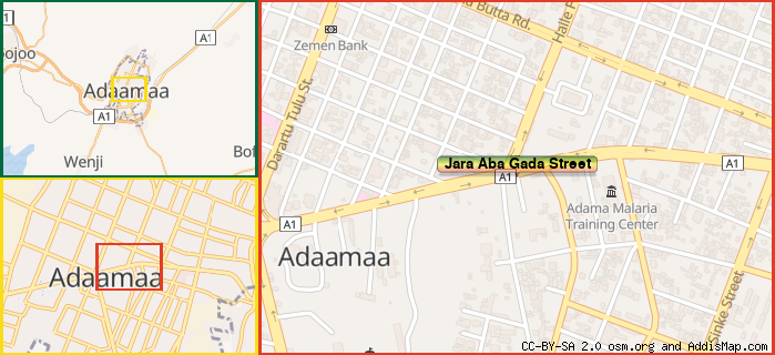 Map: How to find us.
