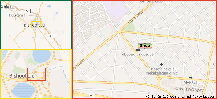 Map: How to find us.