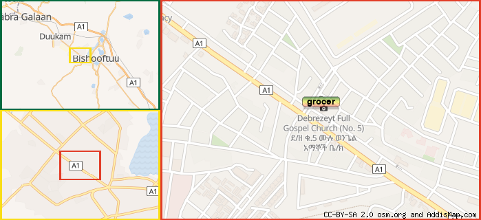 Map: How to find us.