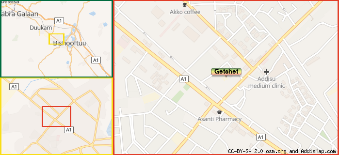 Map: How to find us.
