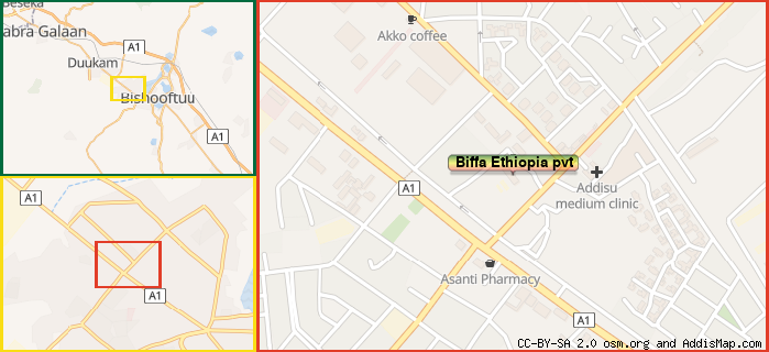 Map: How to find us.