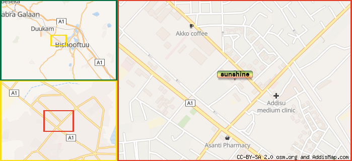 Map: How to find us.