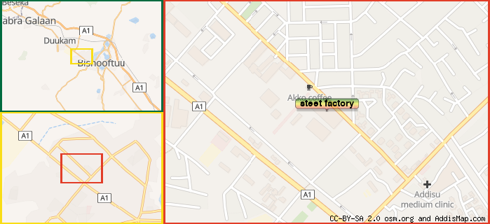 Map: How to find us.