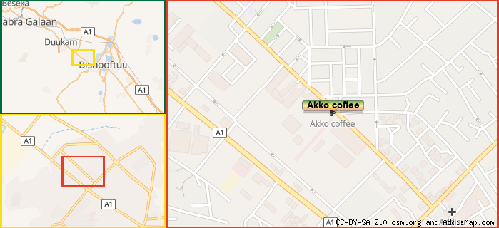 Map: How to find us.