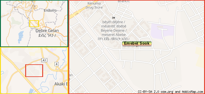 Map: How to find us.