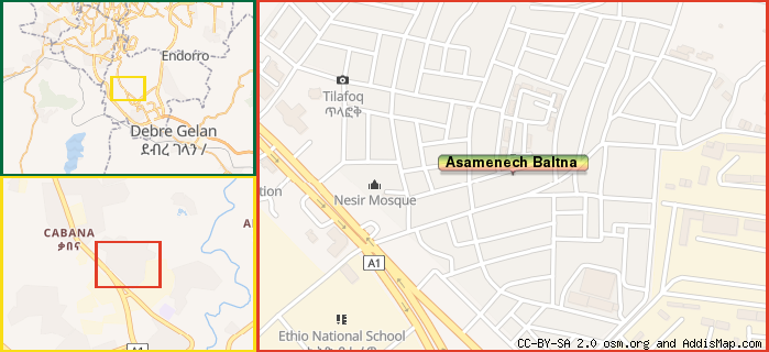 Map: How to find us.