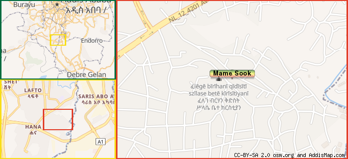Map: How to find us.