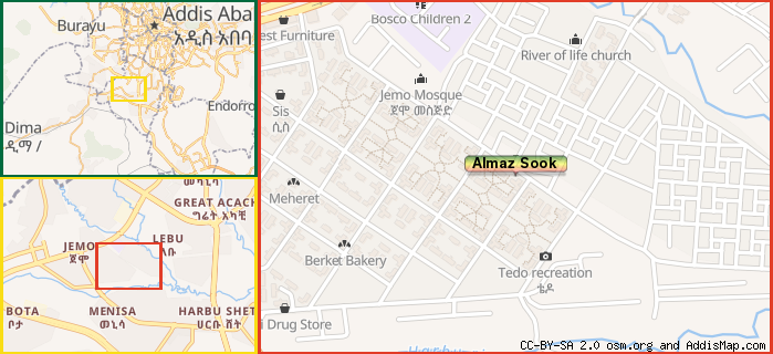 Map: How to find us.