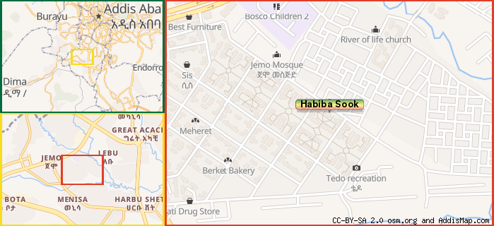 Map: How to find us.
