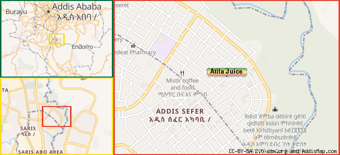 Map: How to find us.