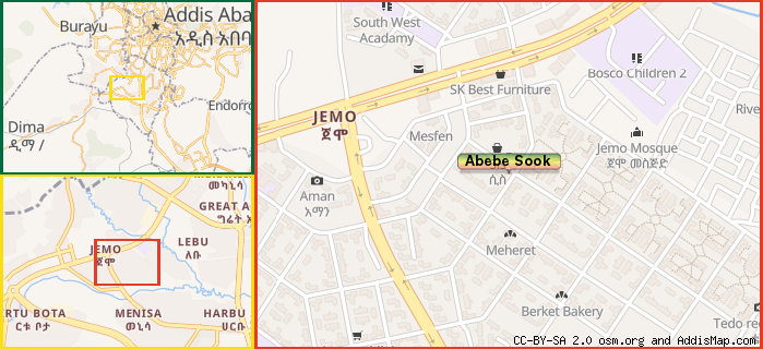 Map: How to find us.