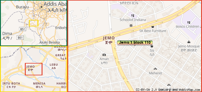 Map: How to find us.