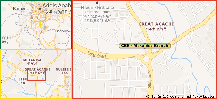 Map: How to find us.
