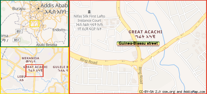 Map: How to find us.