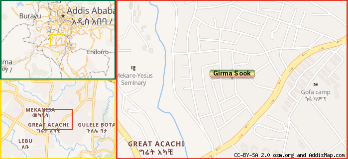 Map: How to find us.