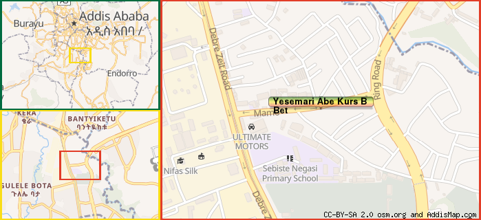 Map: How to find us.