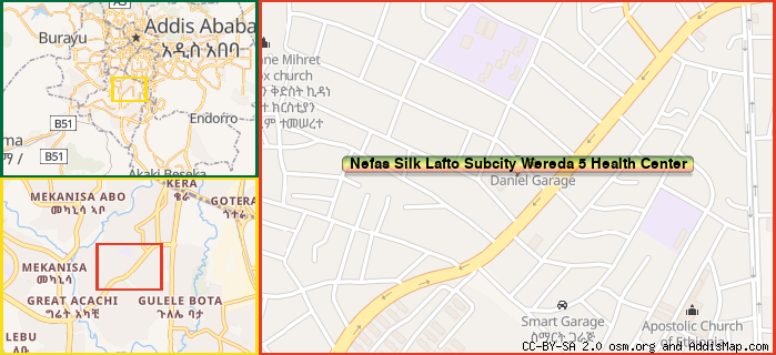 Map: How to find us.