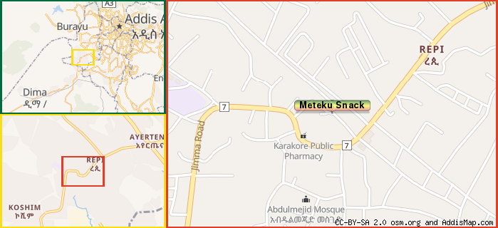 Map: How to find us.
