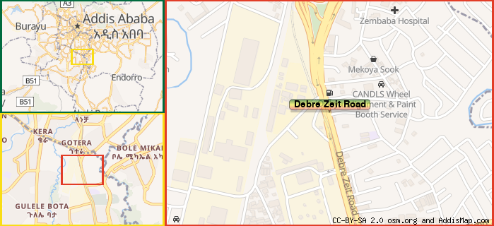 Map: How to find us.