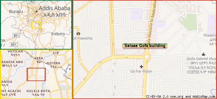 Map: How to find us.