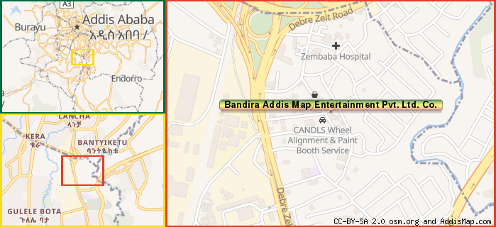 Map: How to find us.