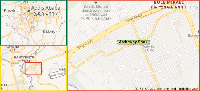 Map: How to find us.