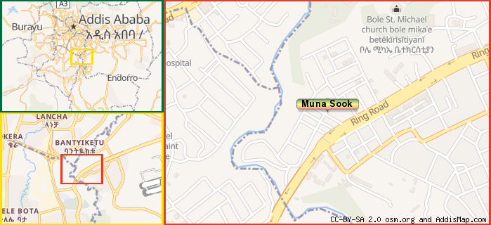 Map: How to find us.