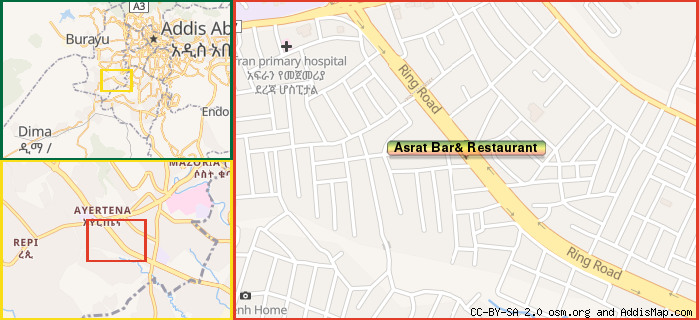 Map: How to find us.