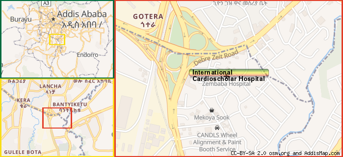 Map: How to find us.