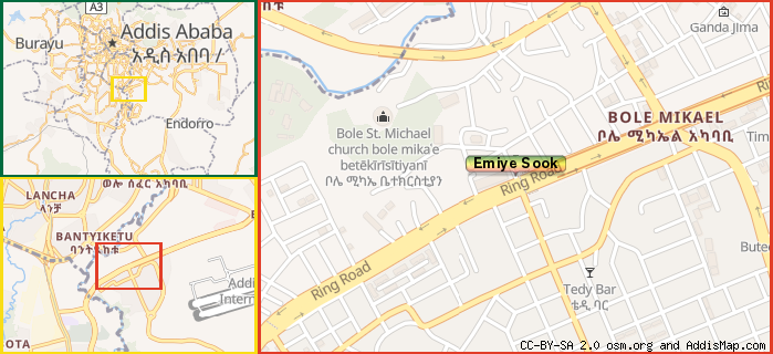 Map: How to find us.