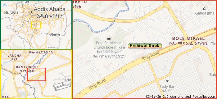 Map: How to find us.