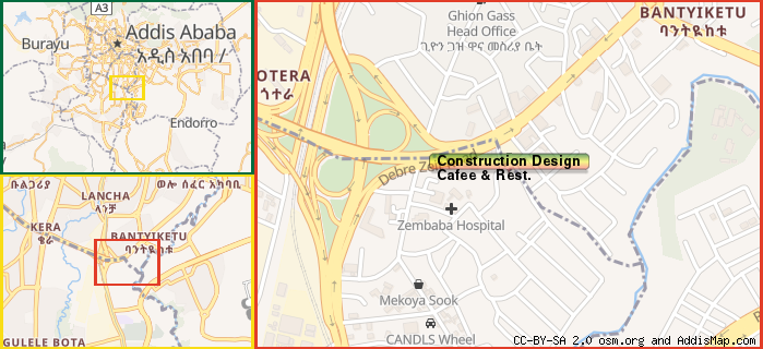 Map: How to find us.
