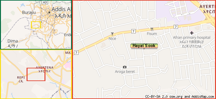 Map: How to find us.