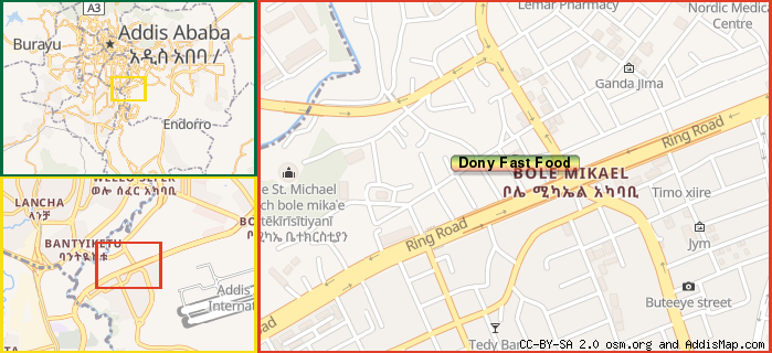 Map: How to find us.