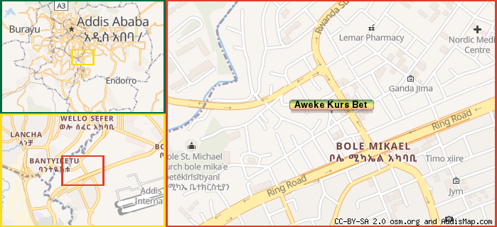 Map: How to find us.